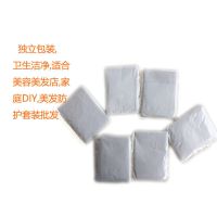 一次性染发披肩围布烫发焗油围脖理发店美发专用防水免洗塑料围裙 100*100cm(10只独立装)