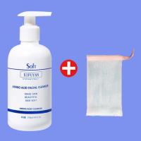 氨基酸洗面奶祛痘美白补水除螨女男学生控油深层清洁卸妆洁面乳 单瓶氨基酸洗面奶250g+优质起泡网