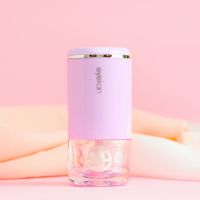 凯达美瞳隐形眼镜便携自动清洗器可爱伴侣盒旋转清洗机盒收纳盒 凯达自动清洗器(紫)