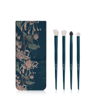 LADES/蓝蒂丝烟蓝4支眼影刷套装柔软眼部刷化妆刷初学者 4支眼影刷+磁石包