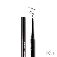 MusicFlower眼线 胶笔下眼睑白彩色 防水持久 不晕染新手初学者女 1#黑色