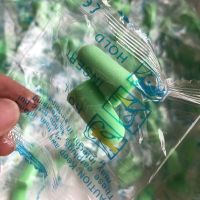 一次性耳塞50对装漂流游泳防噪音耳塞海绵耳塞隔音宿舍车间耳塞 [独立包装]10对 绿色