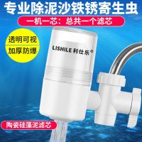 利仕乐净水器家用自来水过滤器厨房农村水龙头净水器净化器直饮机 利仕乐ABS透明款标配