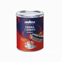 意大利原装乐维萨Lavazza经典醇香咖啡粉 适用美式意式摩卡壶250g Lavazza-经典咖啡粉(罐装)