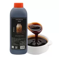 冲绳黑糖糖浆奶茶店专用原材料浓缩台湾风味焦糖脏脏茶挂壁商用 黑糖糖浆1.3公斤*1瓶