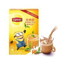 立顿奶茶经典醇香浓原味条装速溶奶茶粉10条*1盒装有抹茶港式奶茶 香浓原味奶茶10条