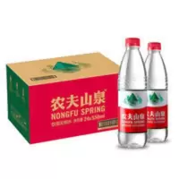 [农夫山泉官方旗舰店]天然水550ml*24瓶整箱(新老品随机发货) 550mL*24瓶
