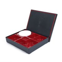 豫禾日式便当盒套餐盒寿司盒快餐盒带碗饭盒商务套餐盒20套起 木纹盖带碗中号便当盒