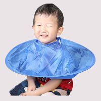 剪发斗篷家庭成人理发围布不沾发儿童理发斗篷剪发围布剪头发围布 幼儿款[0-1岁使用]
