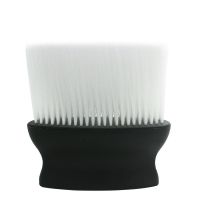 发廊专用美发清洁软毛刷理发工具头发刷子扫碎发刷化妆刷扫发海绵 黑色毛刷(一个装)