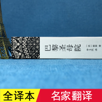 巴黎圣母院完整版无删减 李玉民译 全译本中文版 巴黎圣母院书正版雨果原著经典文学世界名著书籍 区域