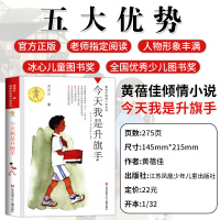 今天我是升旗手 正版书 黄蓓佳倾情小说系列 儿童文学小学生课外阅读书籍班主任老师推荐三四五六年级必读7-8-9-12周岁