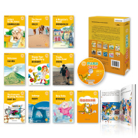 [正版]阳光英语分级阅读初一上 点读版全套10册+光盘外研社分级阅读七年级上册读物英文学习初中彩图故事百科绘本学生课外书