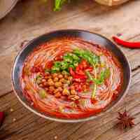 白家陈记 企业直销 袋装辣味肥肠五连包方便粉丝540g*2非油炸