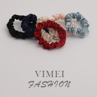 小清新布艺组合小肠圈发圈女扎头皮筋韩国发饰丸子头发绳百搭头绳 FQ 066 深色系 六件套