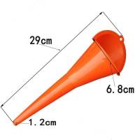 免手扶加油漏斗加机油汽油摩托车燃油宝添加剂专用塑料加长嘴漏斗 1个装