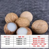 天然白玉菩提根原料原籽菩提子原籽手串手链大散珠高密料戒指料 高密 1.2-1.6mm 半斤精选