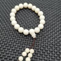 天然菩提根手串108颗抛光高密男士女款手链复古民族风情侣 菩提根单圈1.0 mm