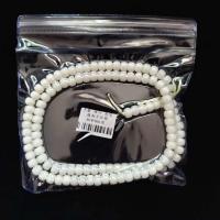 天然白玉菩提根108颗佛珠念珠手串菩提子男女手链项链 桶珠+6x8mm+108颗*