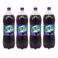 [6月]百事可乐出品无糖极度大瓶可乐 七喜美年达2Lx4瓶整箱 美年达葡萄味[2升x4瓶/整箱]