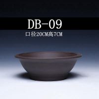 ┠宽盆景微型绿植花盆宜兴陶艺手工办公桌面精品小花盆紫砂盆艺 体验价DB-09