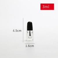 指甲油分装瓶玻璃高档带刷补漆瓶2ml5ml10ml美甲指甲油空瓶 2毫升10个