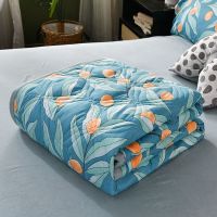 科莎夏凉被空调薄被子单人1.0米被芯夏季双人被夏天儿童被学生床 科莎正品夏被--金桔 0.7*1.0尺寸花型随机