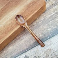 实木折叠筷子竹筒木盒装小号楠木勺子檀木便携木质可折叠筷子套装 楠木勺1只