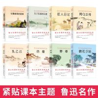 8册朝花夕拾狂人日记鲁迅的书三四五六年级中小学生课外书籍必读 老师推荐阅读书8本套