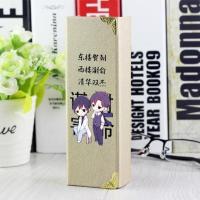 伪装学渣周边东楼贺朝西楼谢俞清华双杰朝哥眼镜盒近视学生收纳男 01款金色