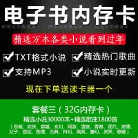 32G内存卡电子书籍下载小说内存卡TXT音乐MP3手机TF存储卡通用卡 32GB 小说+歌曲