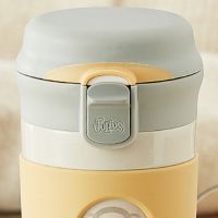 大嘴猴PFD068PFD056款咖啡保温杯原装弹跳盖子杯盖附件配件密封圈 高级灰 PFD068 杯盖