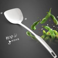 德国一体成型餐具不绣钢锅铲加厚加长炒菜铲子餐具套装厨房七件套 加厚加长锅铲