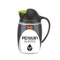 乐扣乐扣玻璃自开合油壶 酱油瓶醋瓶醋壶装香油瓶 油罐厨房家用壶 绿色