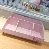 miniso名创优品三丽鸥桌面掀盖抽屉式收纳箱可爱女生玉桂狗首饰盒 kakaofriends梯形收纳盒