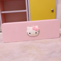 可爱卡通韩版儿童小学生文具盒简约初中生男女铅笔盒小仙女笔袋 粉色猫咪头