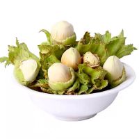 2021新鲜野生榛子大绿皮薄皮青水仁水瓤坚果山东北特产批发1斤5斤 2021新鲜带绿皮1斤(试吃)