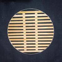 竹篦子家用蒸锅竹蒸片大号加厚蒸馒头篦子不锈钢蒸屉垫大铁锅篦子 包边厚竹篦子[20cm] [送屉布]