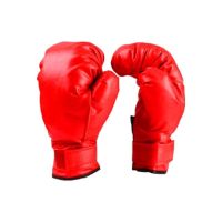 儿童健身拳击不倒翁玩具立式家用沙袋跆拳道散打训练器材充气沙包 拳击手套 配送健身手套