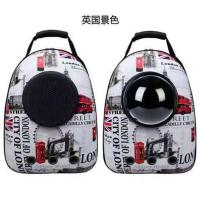 猫包猫背包太空舱猫咪透明宠物包箱便携猫狗双肩手提包猫箱外带包 美国景色