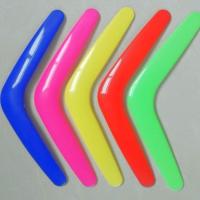 儿童飞盘 飞去来回力标三叶标 户外玩具3叶魔碟 回力标V型镖飞镖 V形标 1个