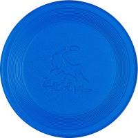 飞盘狗专用飞盘耐咬软飞碟大中小型边牧金毛拉布拉多训犬宠物玩具 宝蓝色185mm(小号)