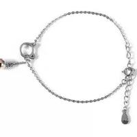 相吸猫咪闺蜜手链女学生韩版吸石手链生日礼物 相吸手链猫咪白金手链[一个]