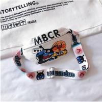 卡通腰包女潮ins街头可爱帆布小包斜挎女包日系原宿新款2020胸包 (小款)新货 关注店铺送精美礼品