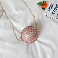 儿童小包包女篮球包公主女孩零钱迷你链条包斜挎洋气宝宝时尚包萌 粉色