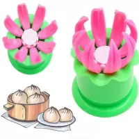 2送1 彩色优质手动DIY 包包子器 包子制作模具 小笼包子夹 小工具 [图片随机发色] 1个[试用装]