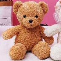 可爱洛丽塔小熊玩偶泰迪熊公仔大号陪睡毛绒玩具布偶布娃娃礼物女 裸熊[无衣服] 30厘米[收藏送挂件]