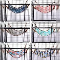 猫咪吊床猫咪挂式吊床猫吊床猫垫子猫笼子吊床观景猫床猫咪用品 亚麻吊床- 随机_ S