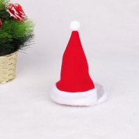 宠物帽子猫咪圣诞帽宠物圣诞装猫咪小型犬新年装 圣诞帽子