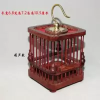 小叶紫檀蝈蝈笼葫芦笼鸣虫笼子实木笼子 小款式